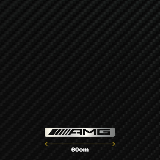 AMG Metal Stainless Steel Sign Wall Art