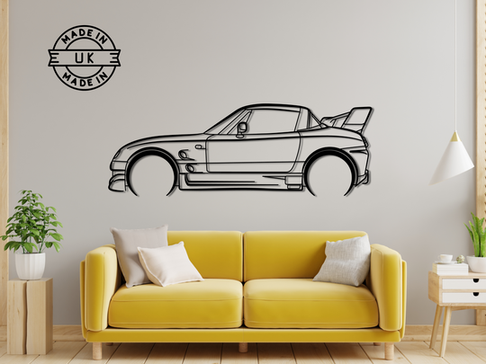 Modified Cappuccino, Detailed Silhouette Metal Wall Art