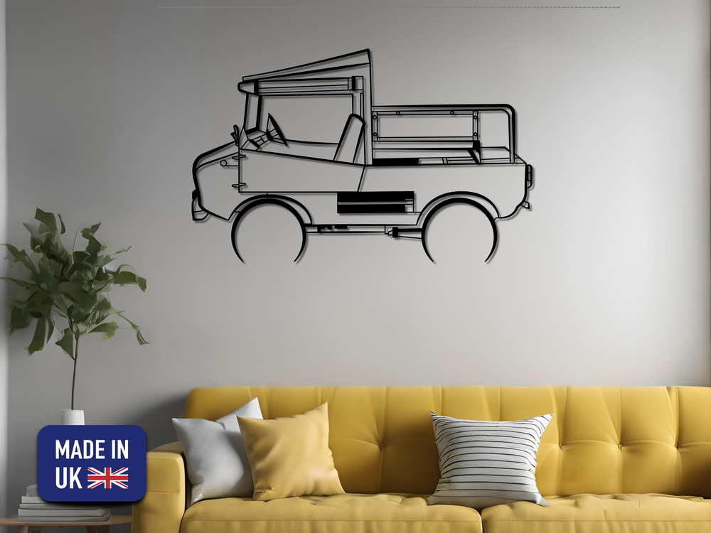 500 ferves ranger, Detailed Silhouette Metal Wall Art