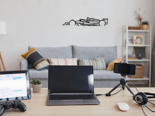 W14 - 2023, Detailed Silhouette Metal Wall Art