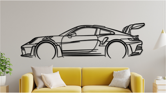 Car Silhouette Wall art