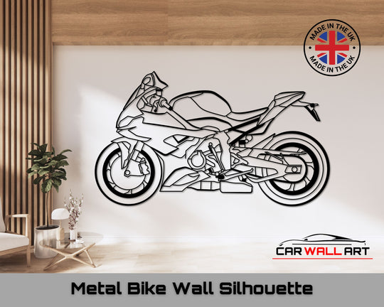 M1000 RR, Detailed Silhouette Metal Wall Art