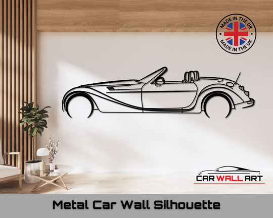 Himiko Roadster, Silhouette Metal Wall Art