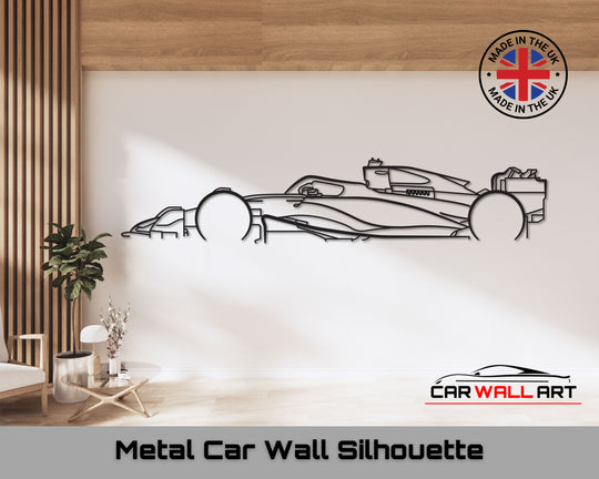Red Bull RB19 - 2023, Silhouette Metal Wall Art