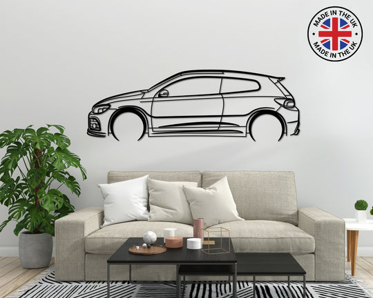 Scirocco 2018, Silhouette Metal Wall Art