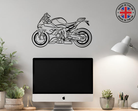 M1000 RR, Detailed Silhouette Metal Wall Art