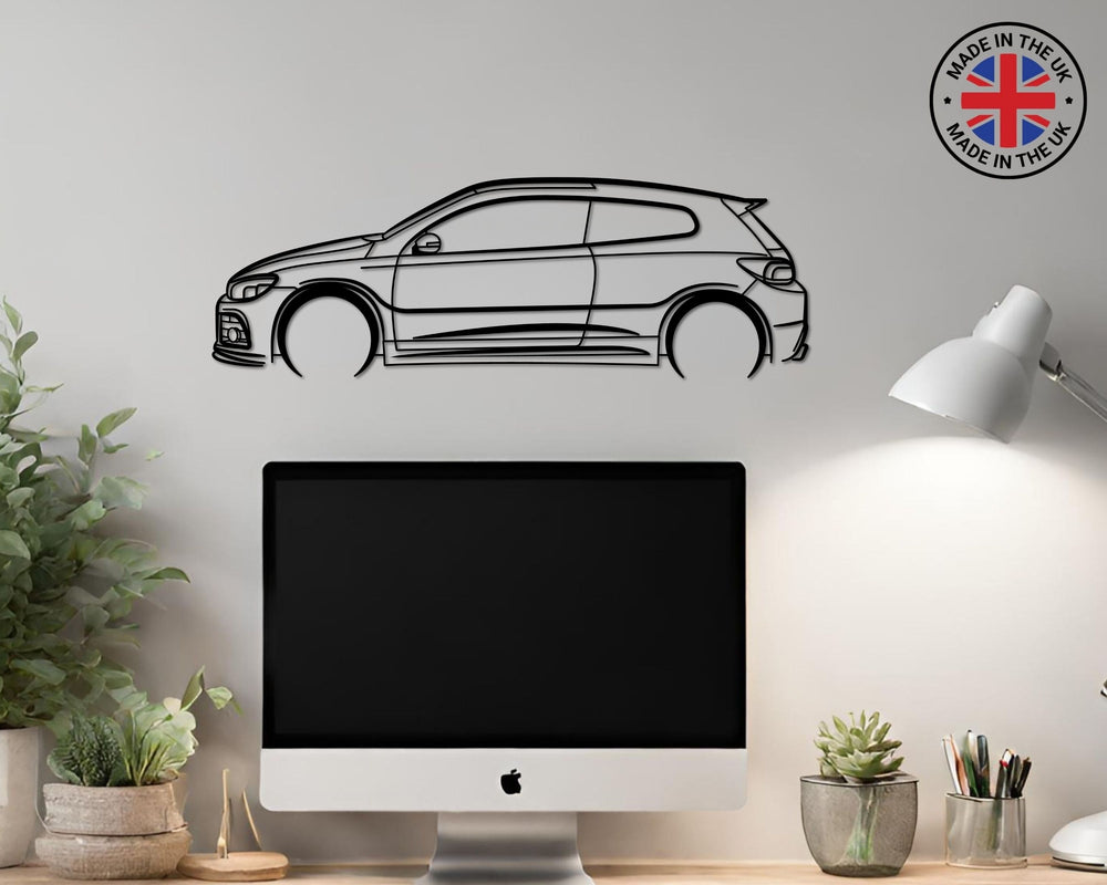 Scirocco 2018, Silhouette Metal Wall Art