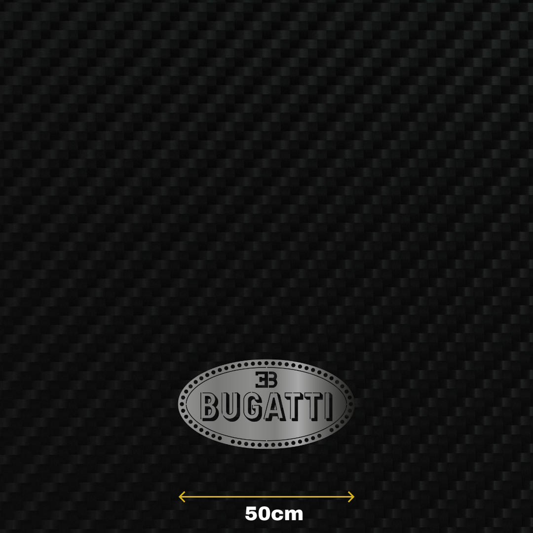 BUGATTI Metal Stainless Steel Sign Wall Art