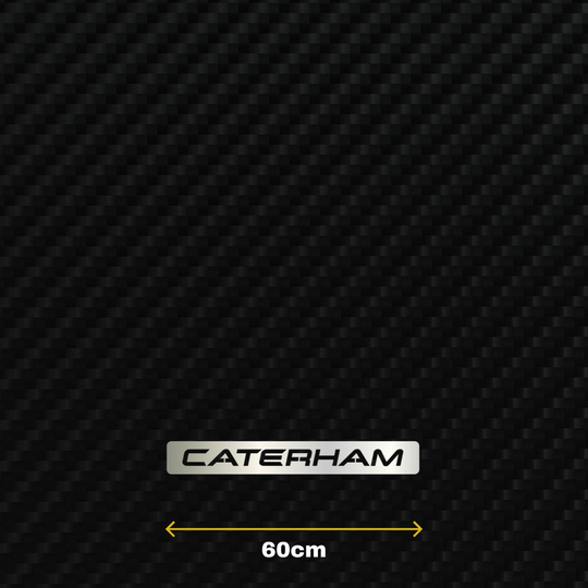 CATERHAM Metal Stainless Steel Sign Wall Art