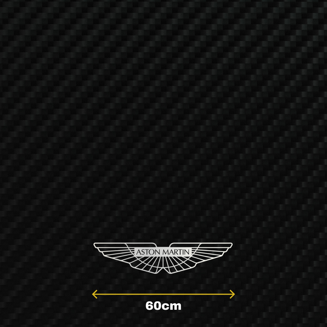 ASTON MARTIN Metal Stainless Steel Sign Wall Art