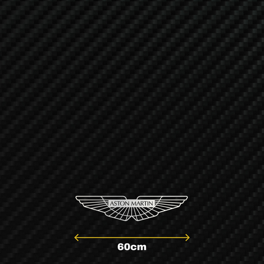 ASTON MARTIN Metal Stainless Steel Sign Wall Art