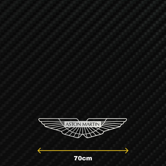 ASTON MARTIN Metal Stainless Steel Sign Wall Art