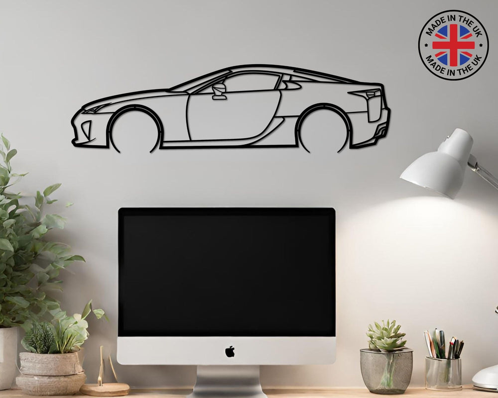 Lexus LFA Metal car silhouette wall art, office desk