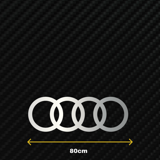 AUDI Metal Stainless Steel Sign Wall Art