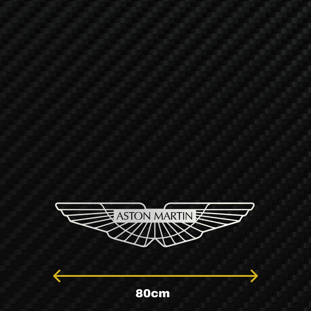 ASTON MARTIN Metal Stainless Steel Sign Wall Art