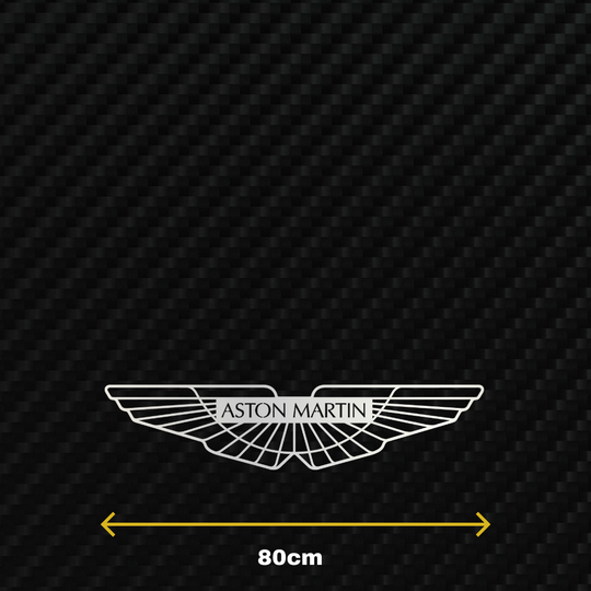 ASTON MARTIN Metal Stainless Steel Sign Wall Art