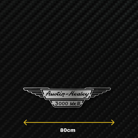 AUSTIN HEALEY 3000 MK3 Metal Stainless Steel Sign Wall Art