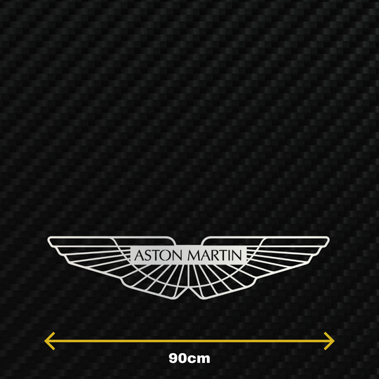 ASTON MARTIN Metal Stainless Steel Sign Wall Art