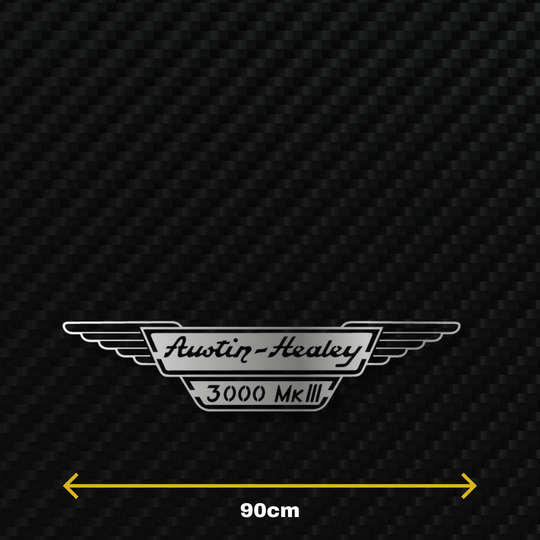 AUSTIN HEALEY 3000 MK3 Metal Stainless Steel Sign Wall Art