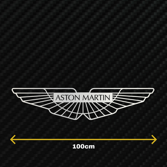 ASTON MARTIN Metal Stainless Steel Sign Wall Art