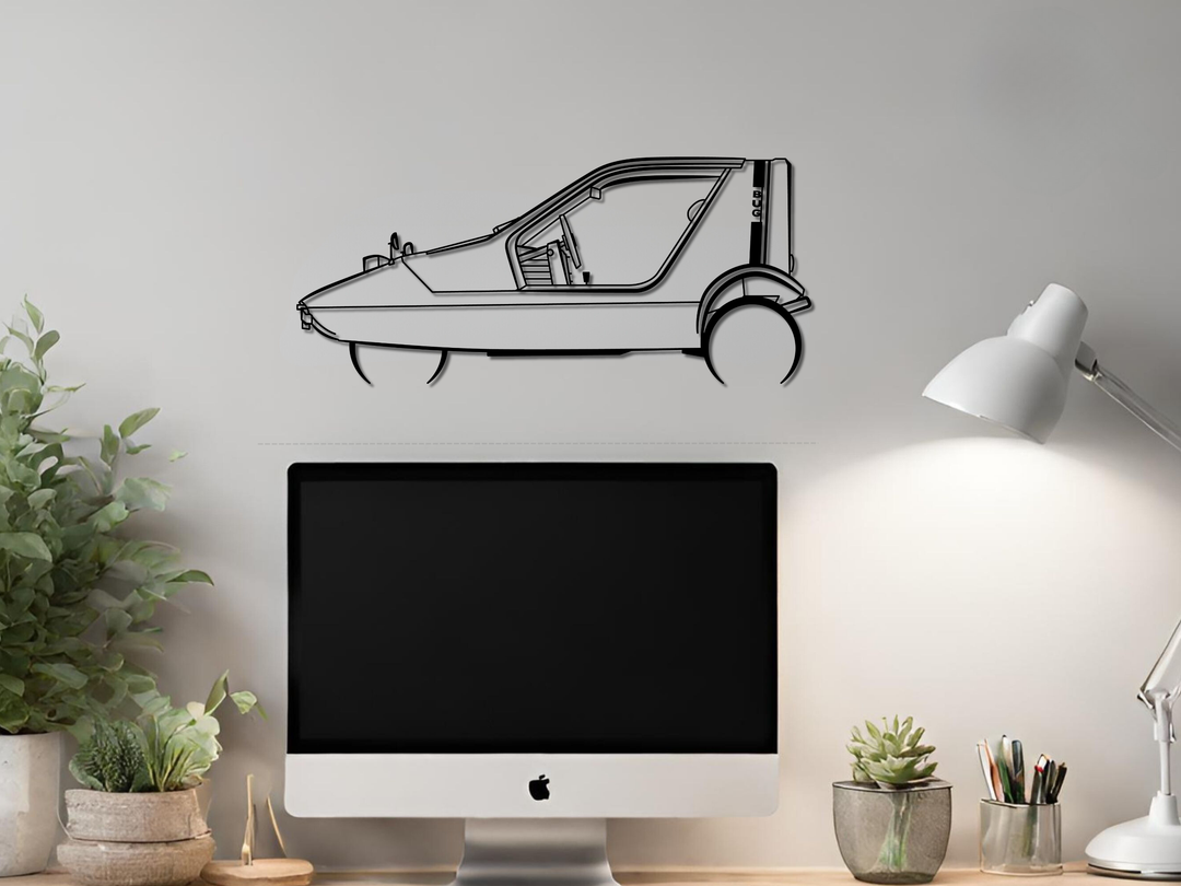 Bondbug, Detailed Silhouette Metal Wall Art
