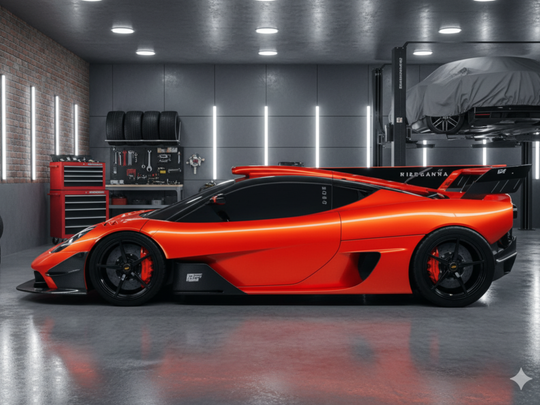 T50s Nikki Lauda, Detailed Silhouette Metal Wall Art