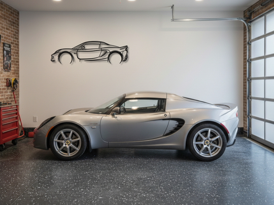 Elise Series 2, Detailed Silhouette Metal Wall Art