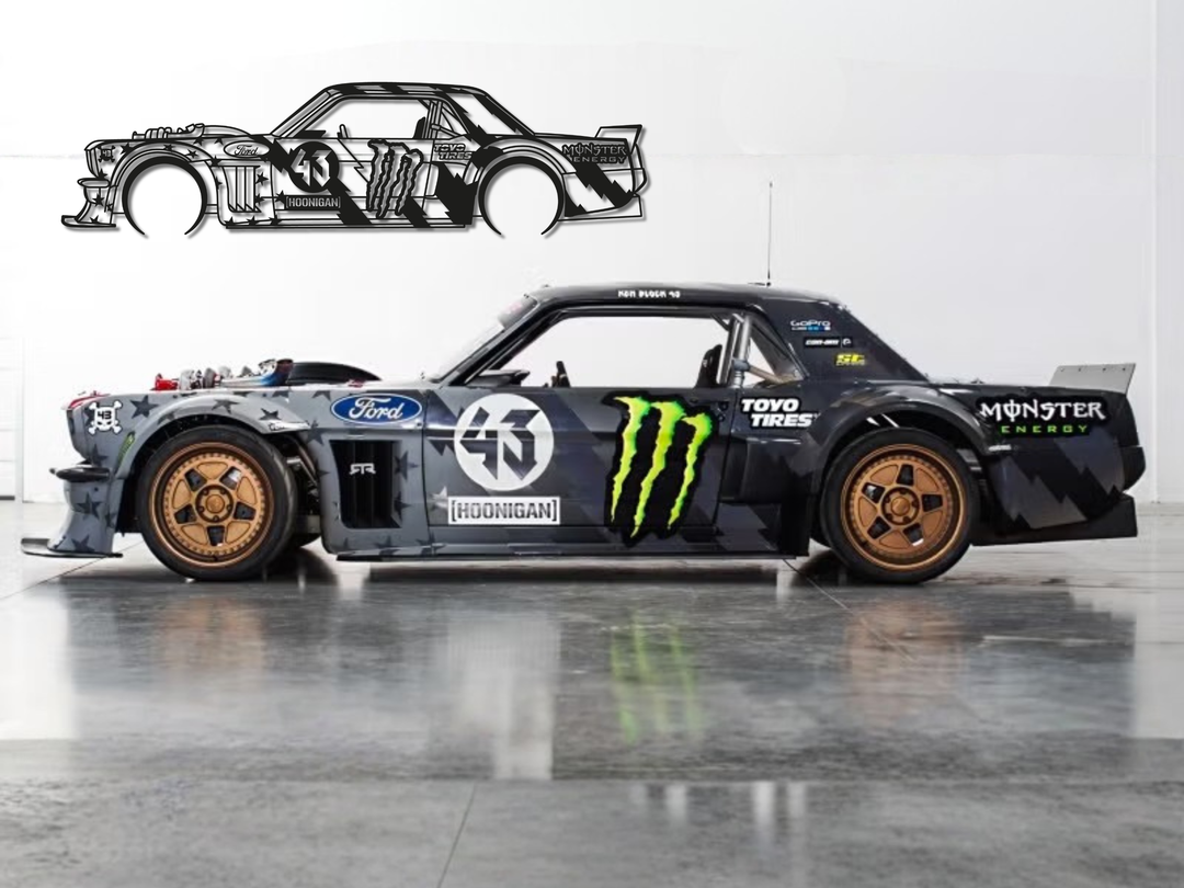 Hoonicorn 2, Detailed Silhouette Metal Wall Art