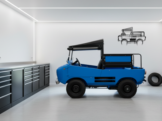 500 ferves ranger, Detailed Silhouette Metal Wall Art