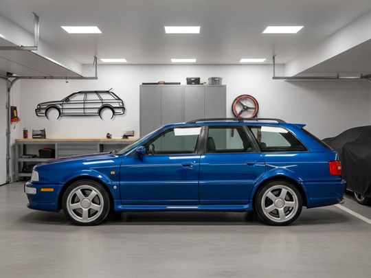 RS2 Avant, Detailed Silhouette Metal Wall Art