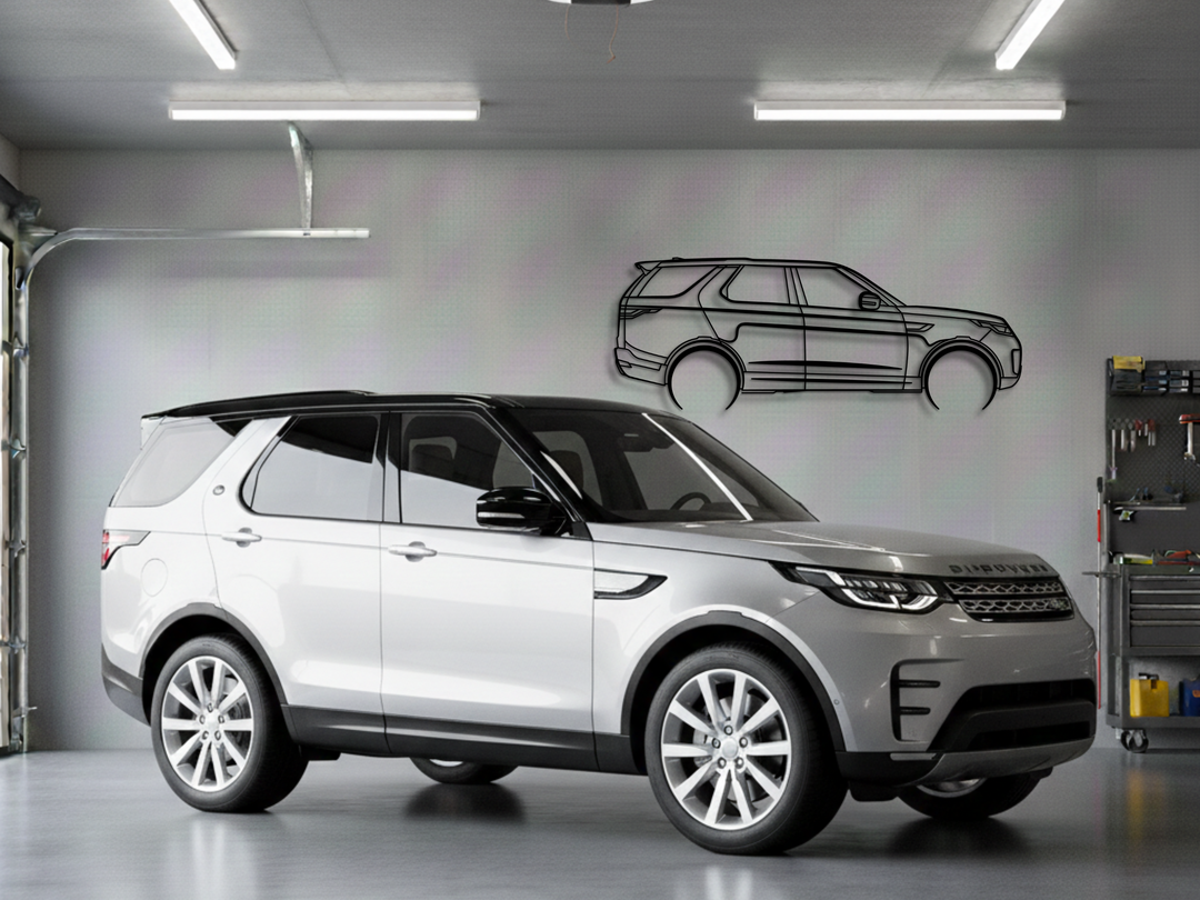 Discovery 5, Detailed Silhouette Metal Wall Art