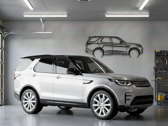 Discovery 5, Detailed Silhouette Metal Wall Art