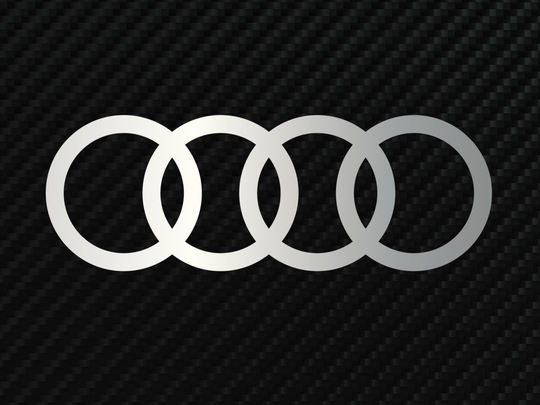 AUDI Metal Stainless Steel Sign Wall Art