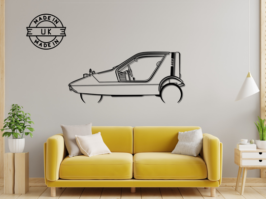 Bondbug, Detailed Silhouette Metal Wall Art