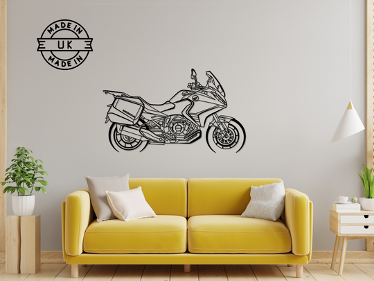 NT1100, Detailed Silhouette Metal Wall Art