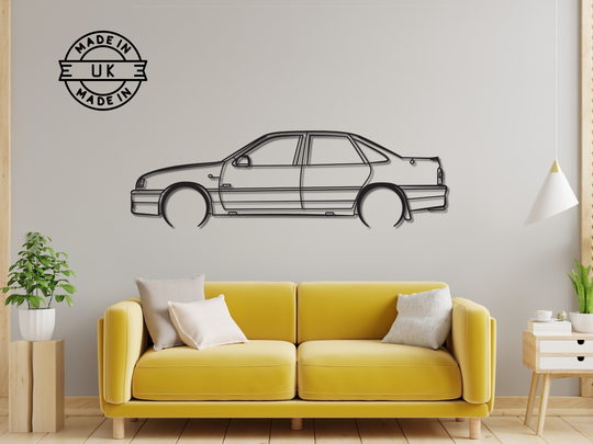 Cavalier GSI, Detailed Silhouette Metal Wall Art