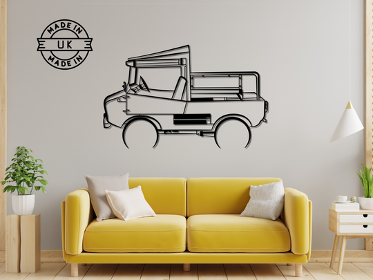 500 ferves ranger, Detailed Silhouette Metal Wall Art
