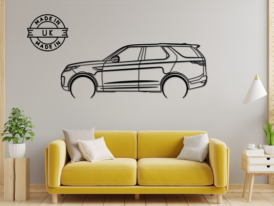 Discovery 5, Detailed Silhouette Metal Wall Art