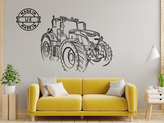 939 Vario Profi 21-25, Detailed Silhouette Metal Wall Art