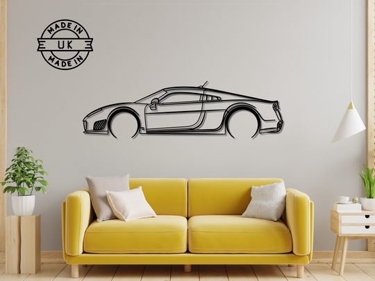 M600, Detailed Silhouette Metal Wall Art