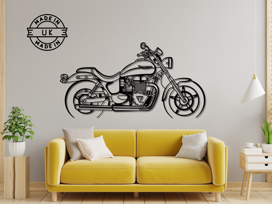 Speedmaster, Detailed Silhouette Metal Wall Art
