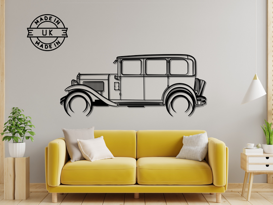 16/6, Detailed Silhouette Metal Wall Art