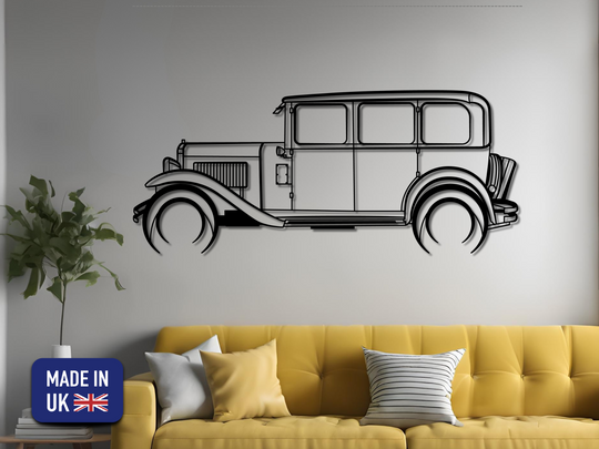 16/6, Detailed Silhouette Metal Wall Art