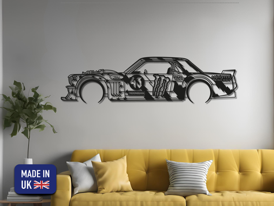 Hoonicorn 2, Detailed Silhouette Metal Wall Art