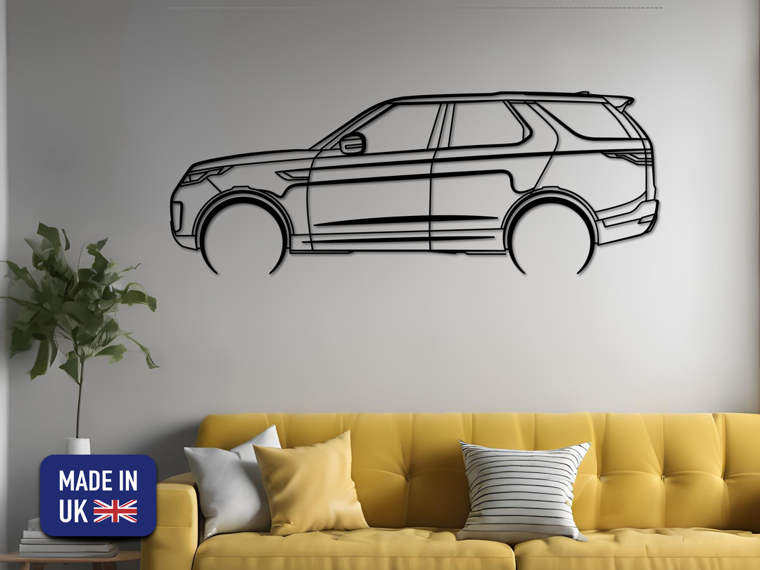 Discovery 5, Detailed Silhouette Metal Wall Art