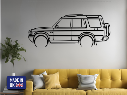 Discovery 2, Detailed Silhouette Metal Wall Art