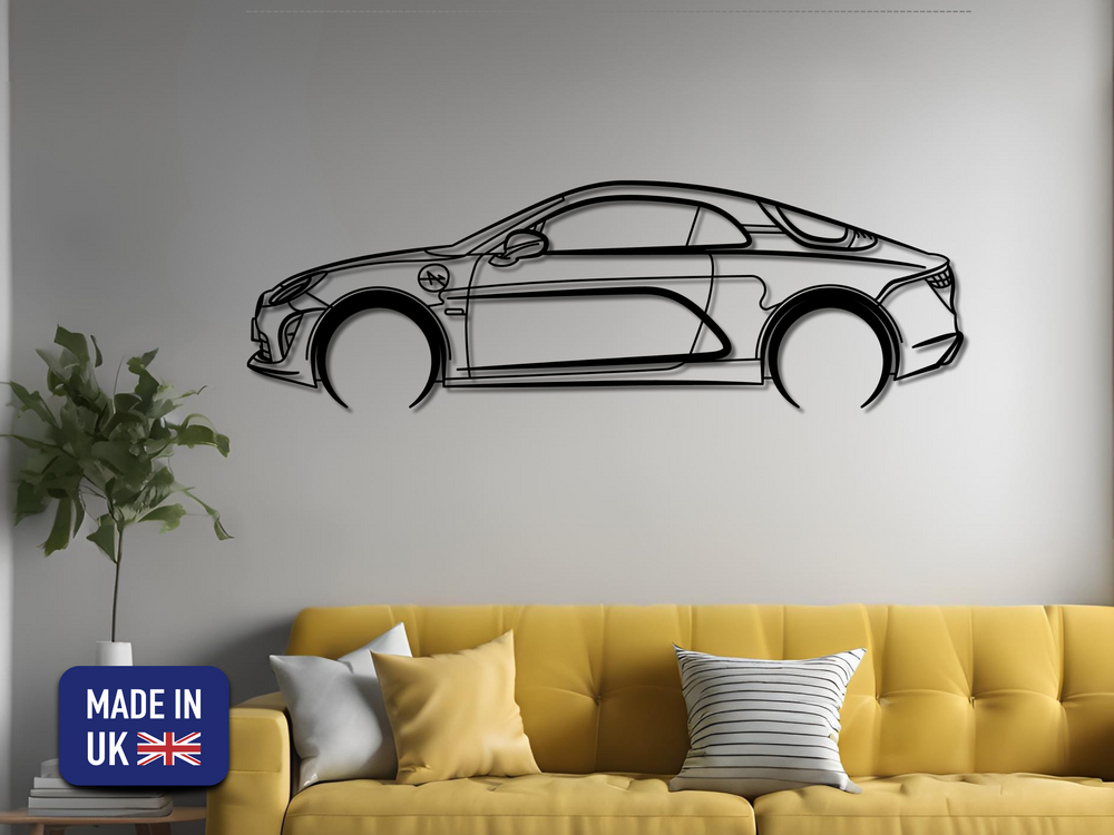 A110, Detailed Silhouette Metal Wall Art