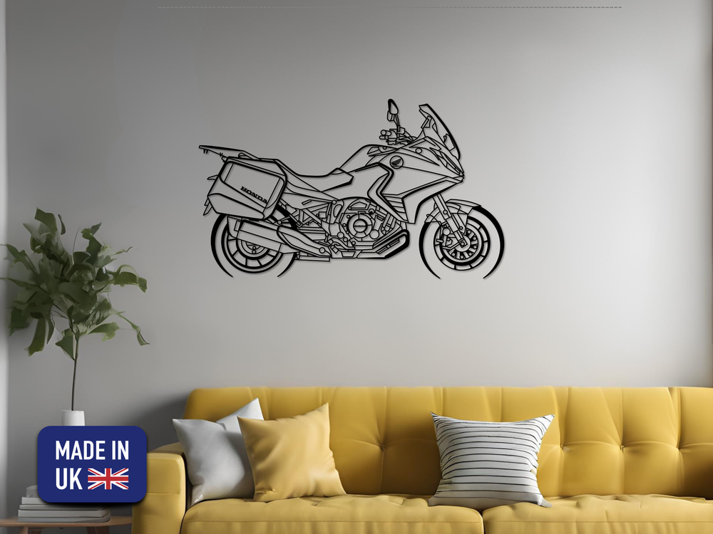 NT1100, Detailed Silhouette Metal Wall Art