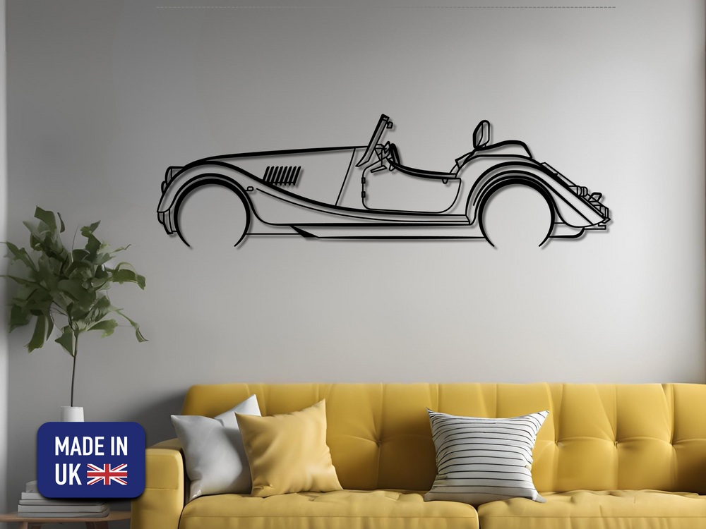 Plus 4, Detailed Silhouette Metal Wall Art