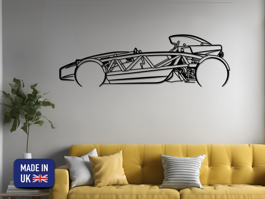 Atom 4, Detailed Silhouette Metal Wall Art